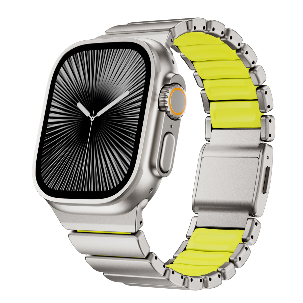 #Color_Titanium Neon Green