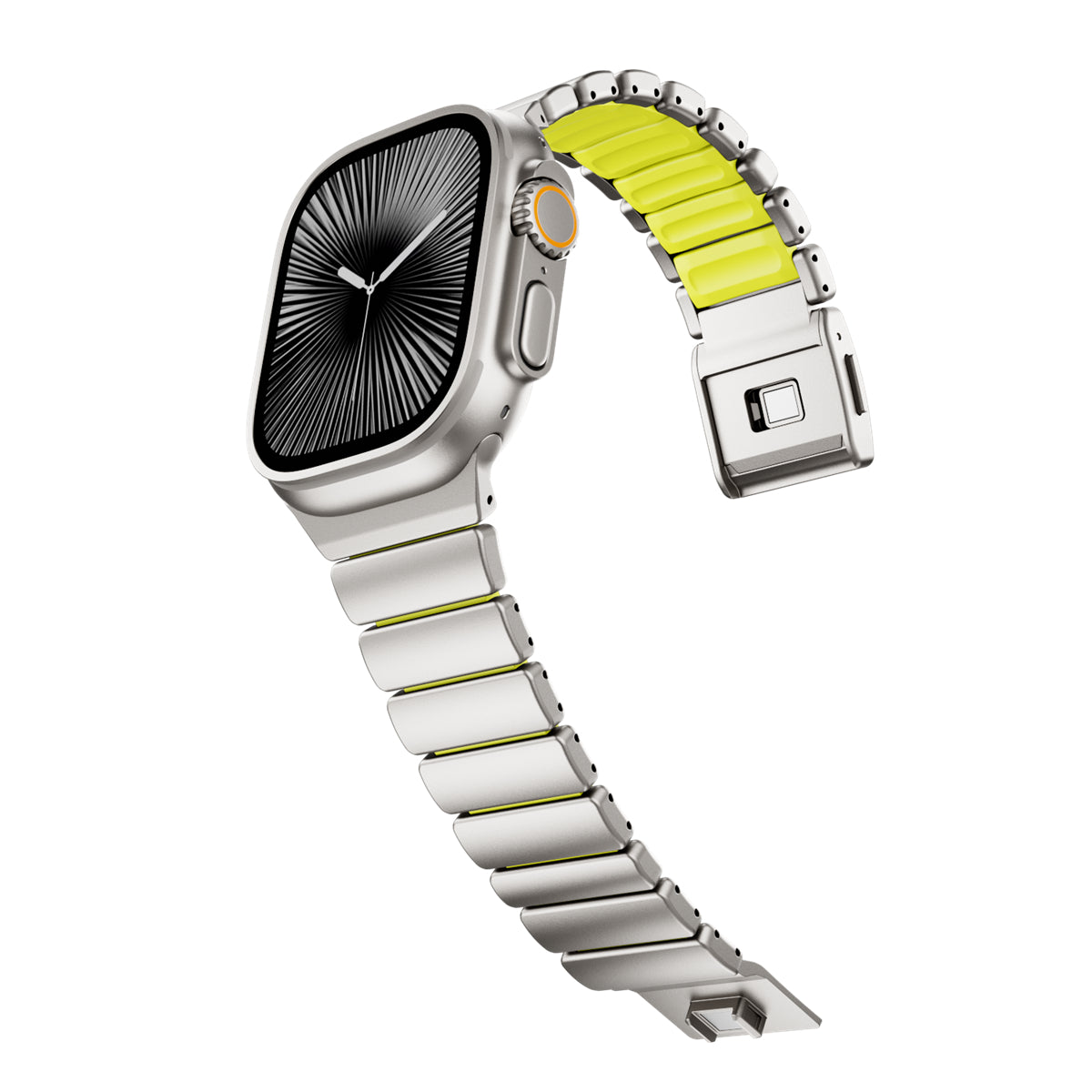#Color_Titanium Neon Green