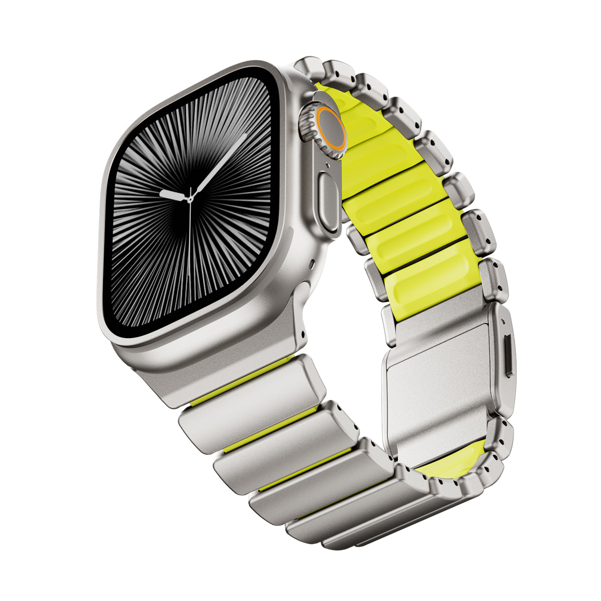 #Color_Titanium Neon Green