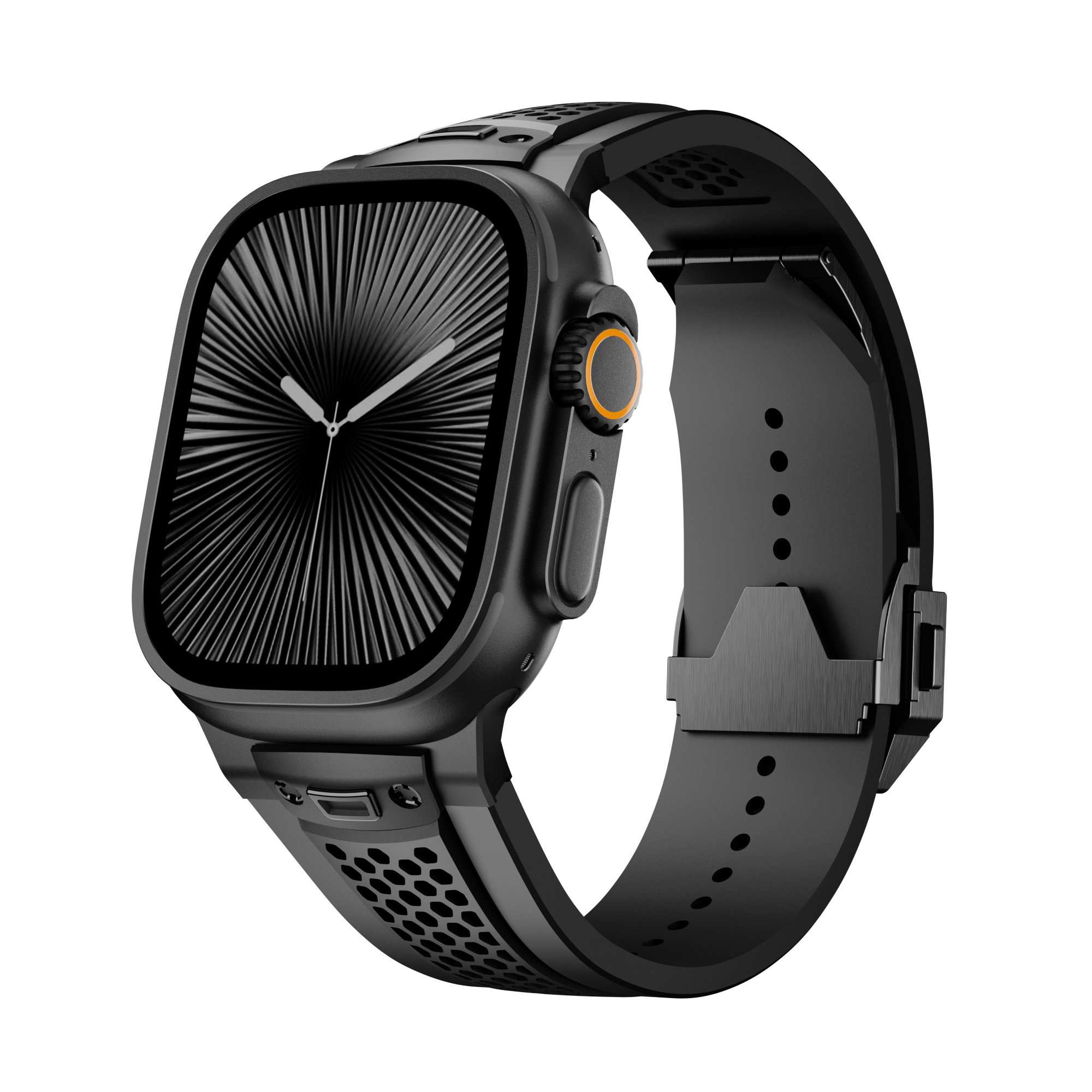 Honeycomb Design Silicone Band for Apple Watch