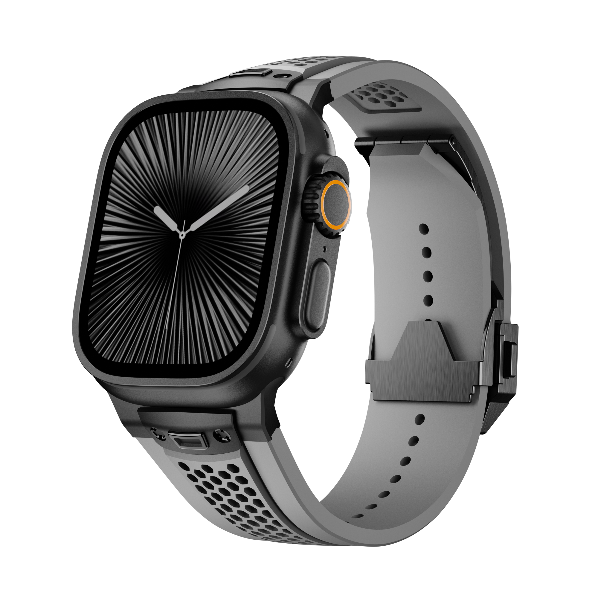 Honeycomb Design Silicone Band for Apple Watch