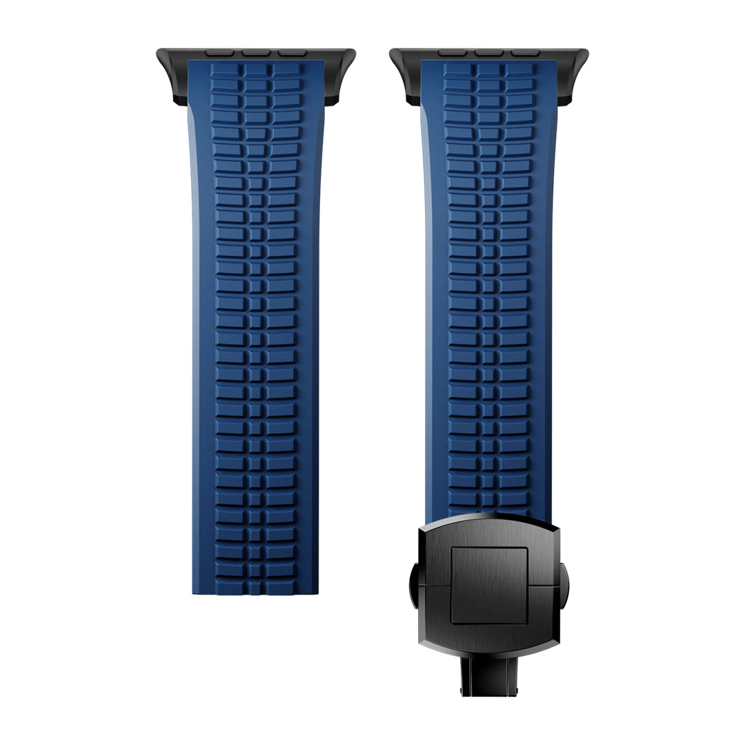 #Color_Blue Band-Black Buckle