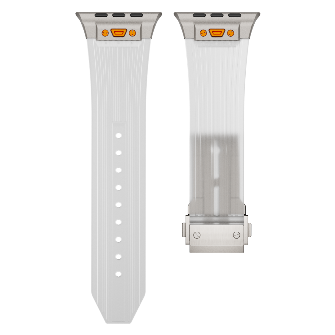 #Color_Titanium Adapter-Transparent Band