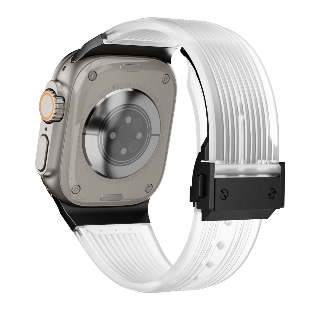 #Color_Black Adapter-Transparent Band