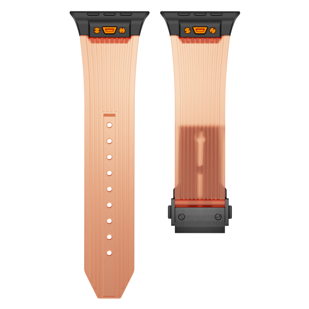 #Color_Black Adapter-Transparent Orange Band