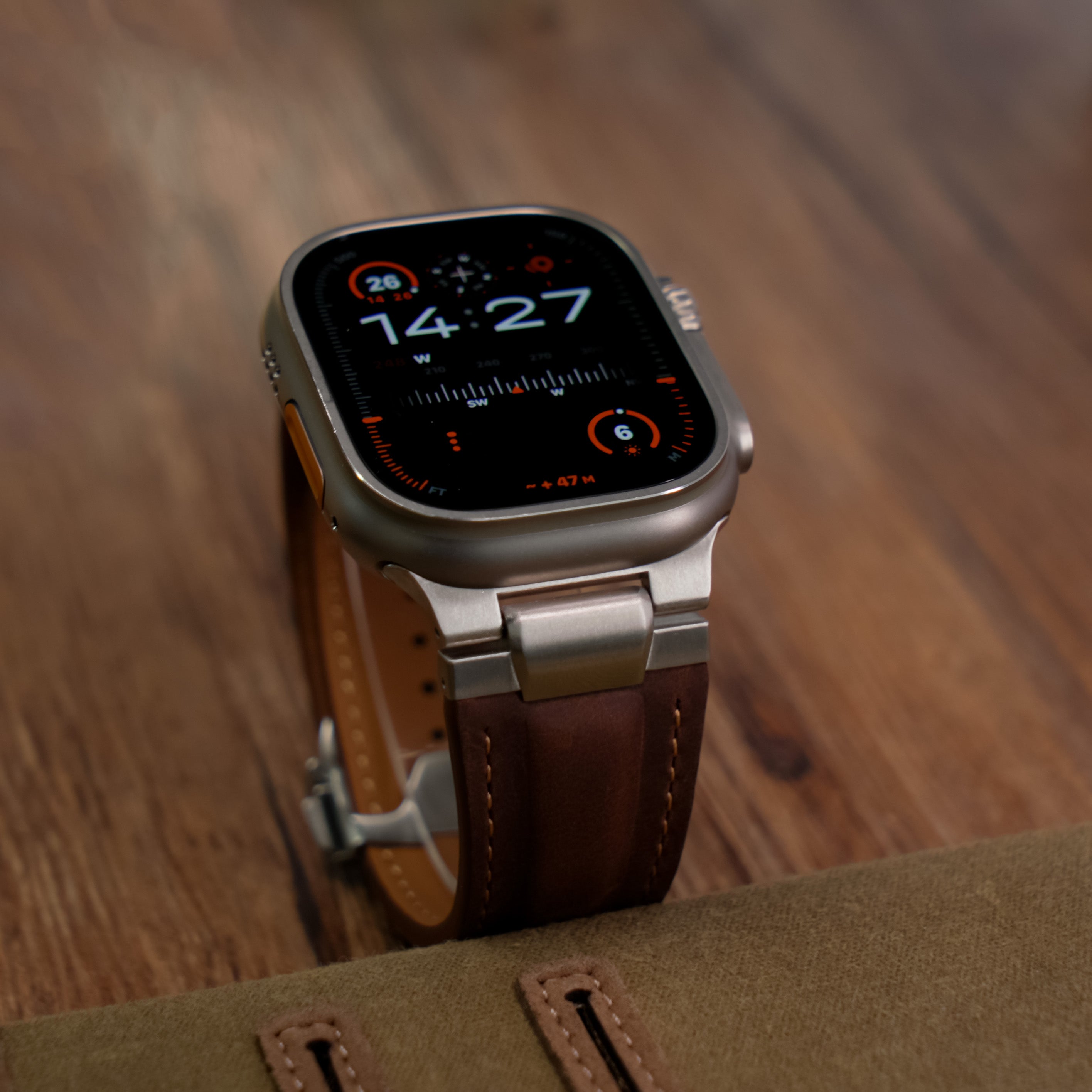 Pathfinder Deployant Pro Leather Band