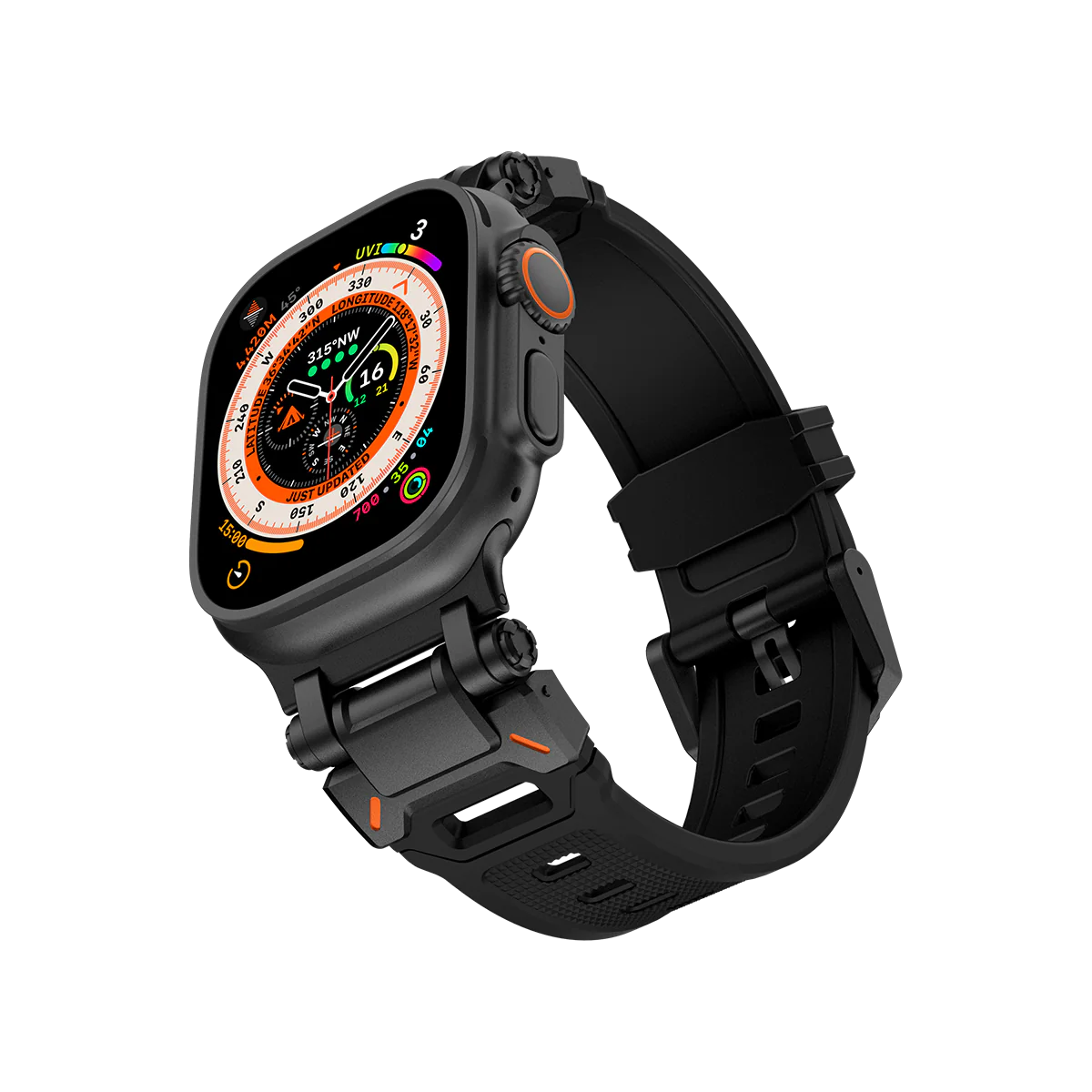 #Color_Black Adapter-Black Band