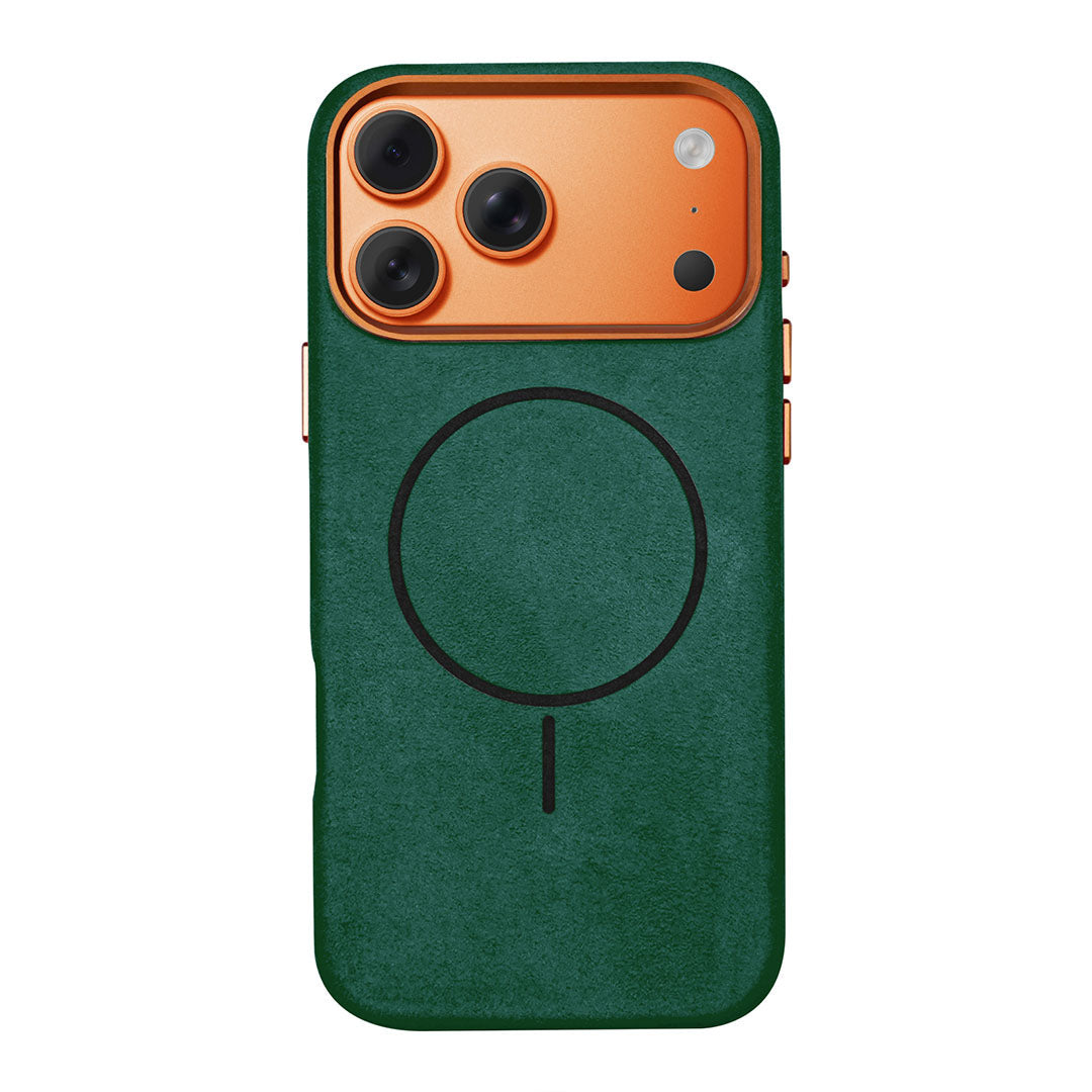 Fireside Glow Suede Magsafe iPhone Case