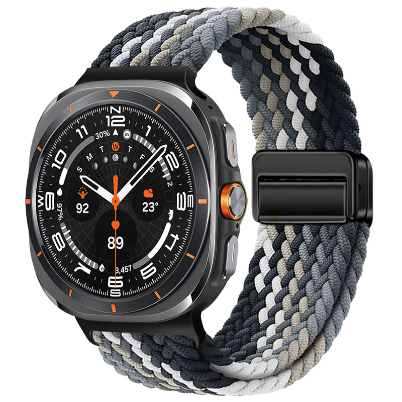 Magnetisches Nylonarmband für Samsung Galaxy Watch Ultra