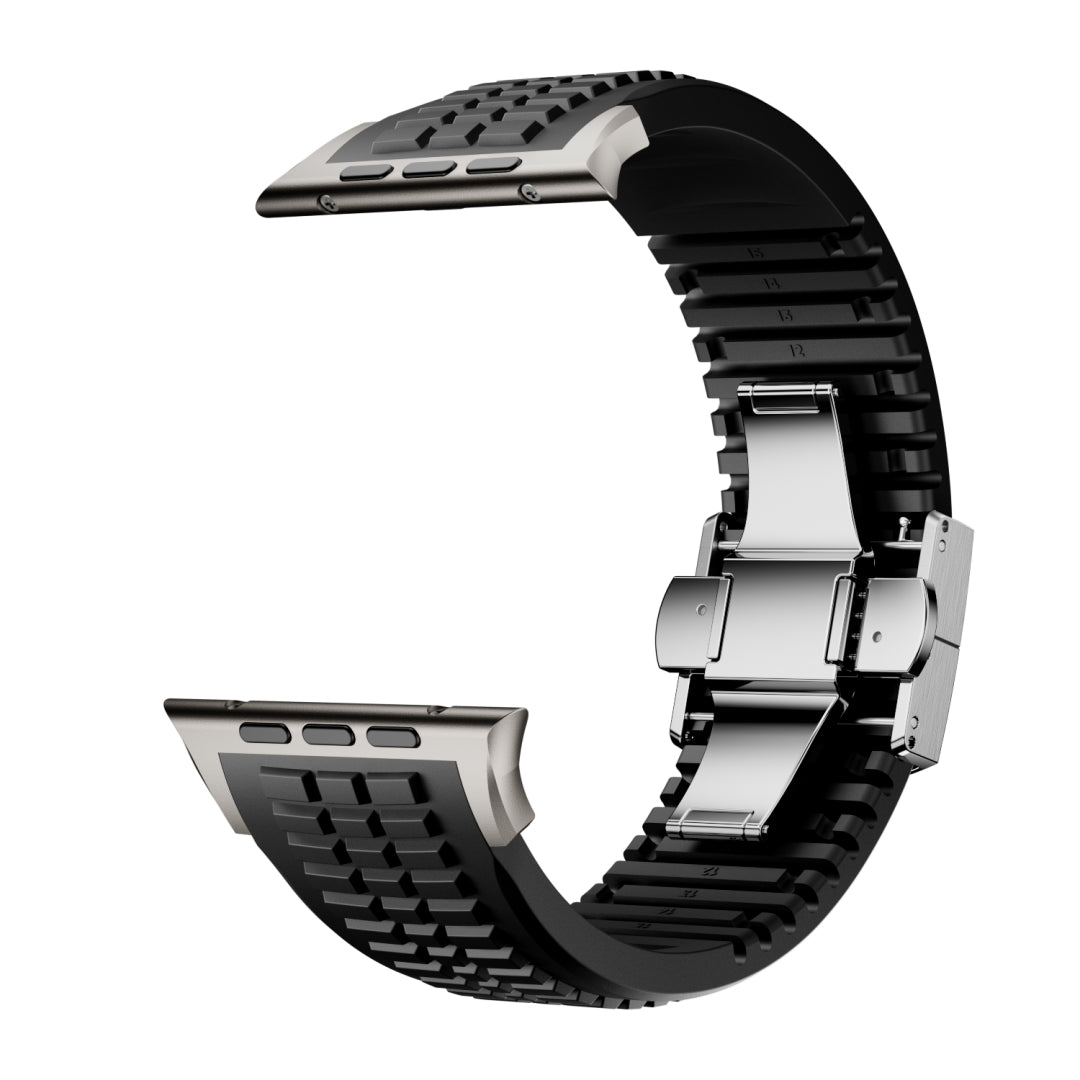 #Color_Black Band-Silver Buckle