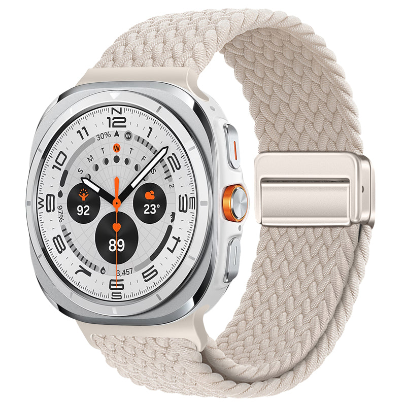 Magnetisches Nylonarmband für Samsung Galaxy Watch Ultra
