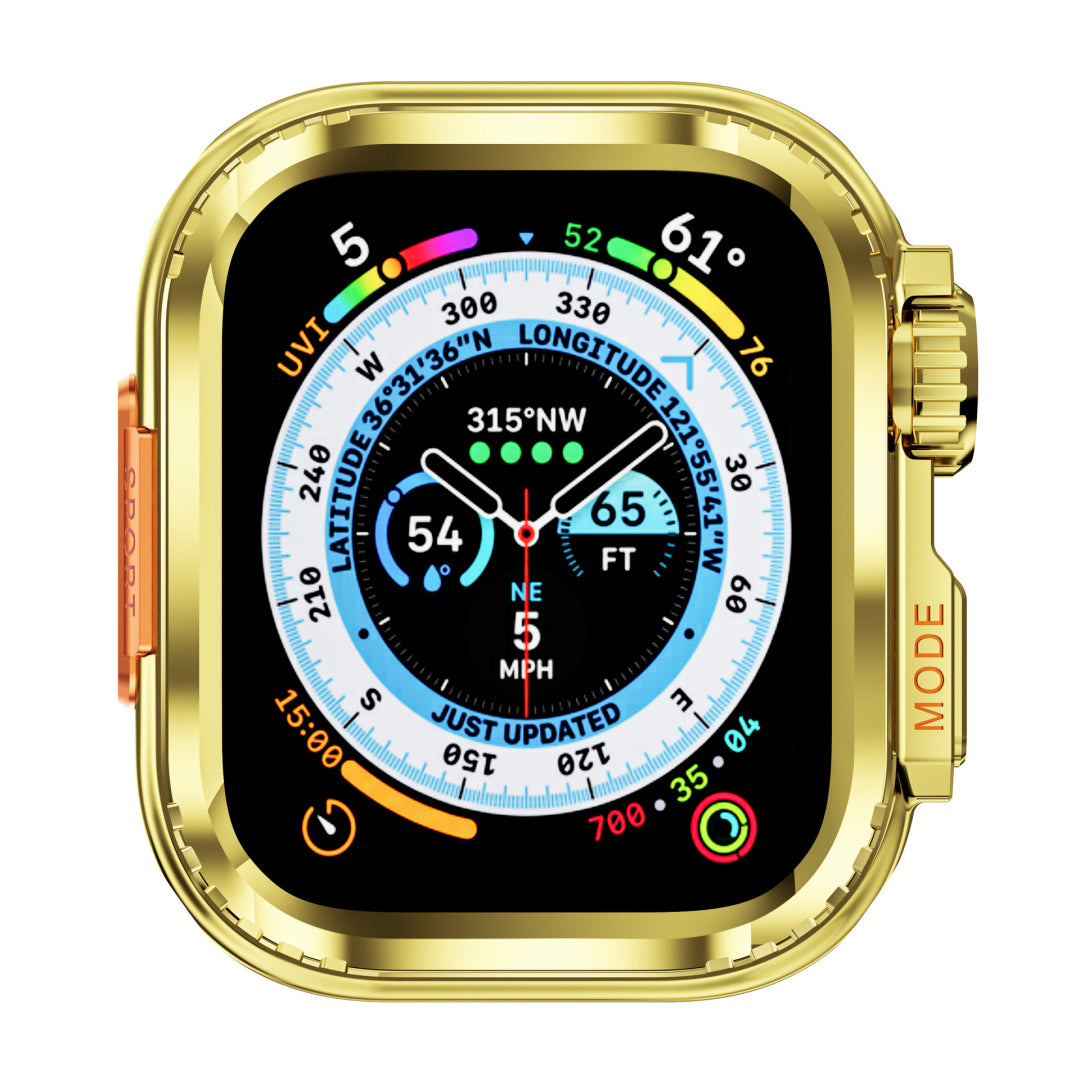 Robustes Gehäuse aus Aluminiumlegierung für die Apple Watch