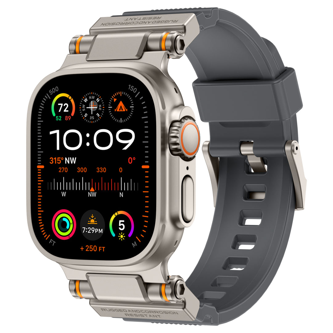 Mecha Design Silicone Band for Apple Watch