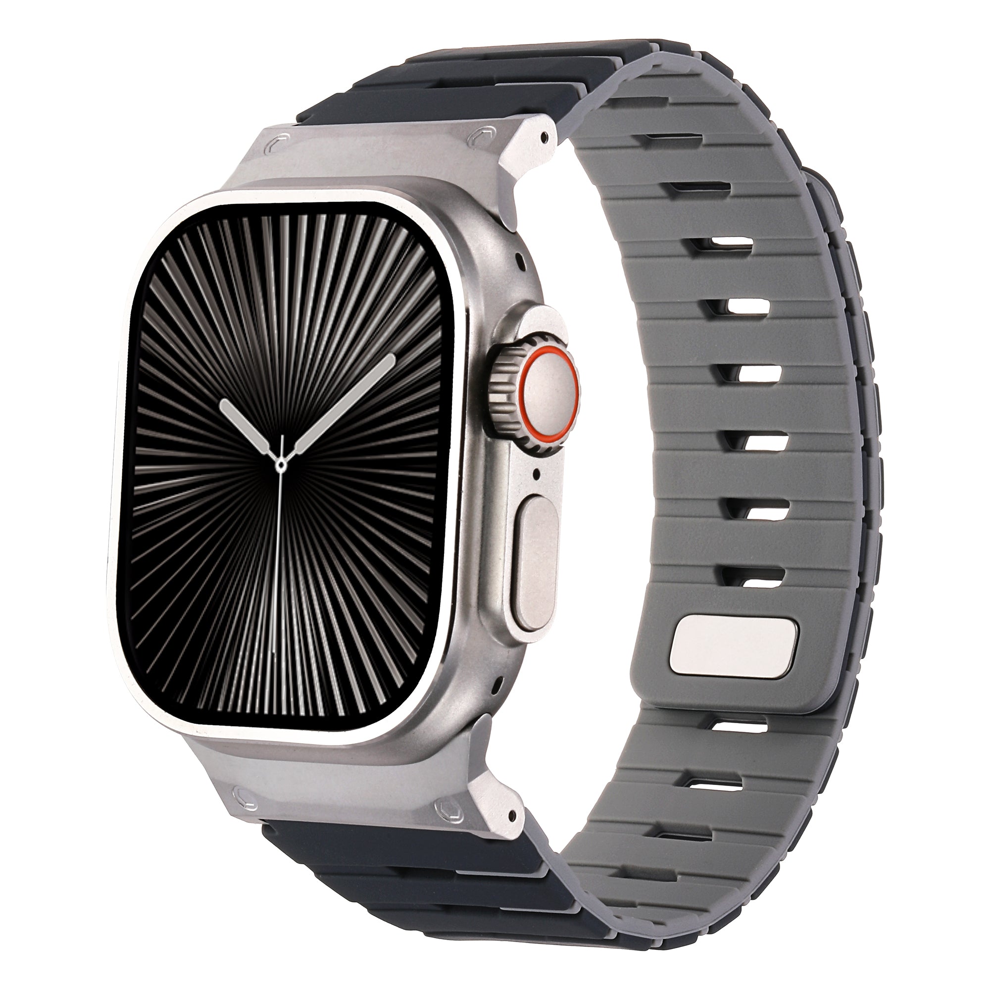 Piano Design Magnetic Silicone Band For Apple Watch