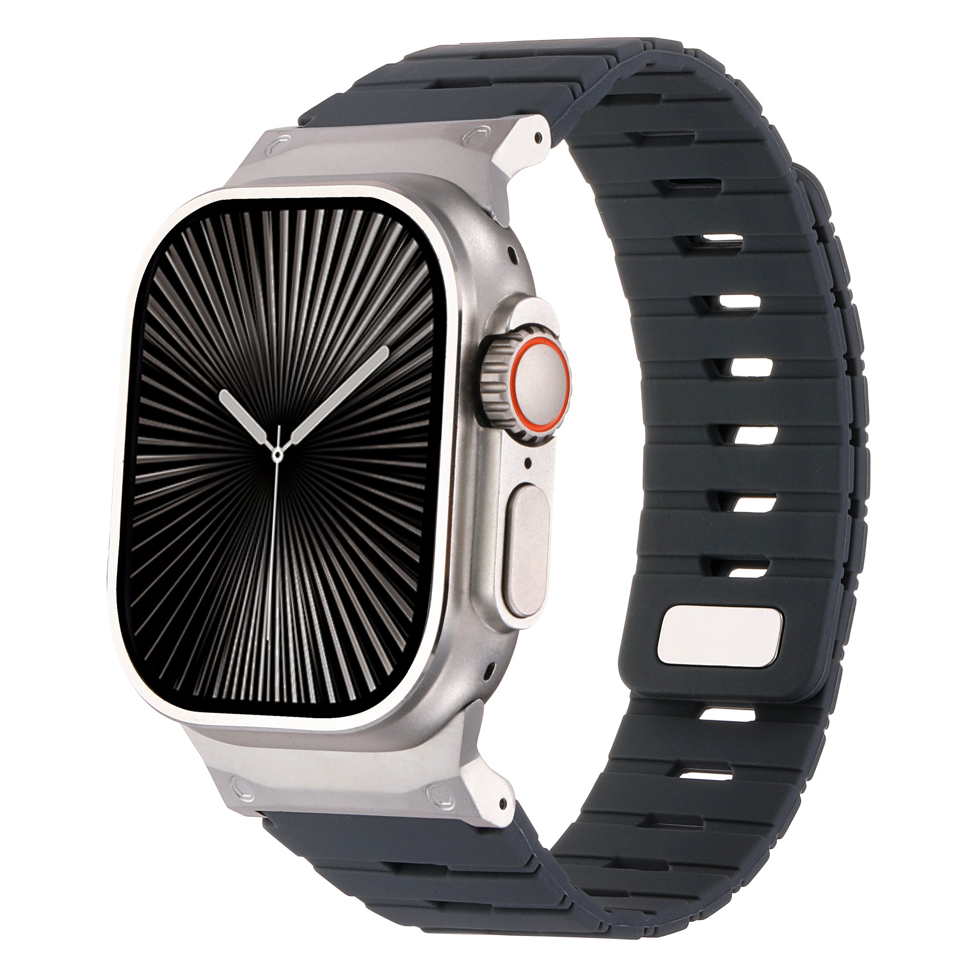 Piano Design Magnetic Silicone Band For Apple Watch