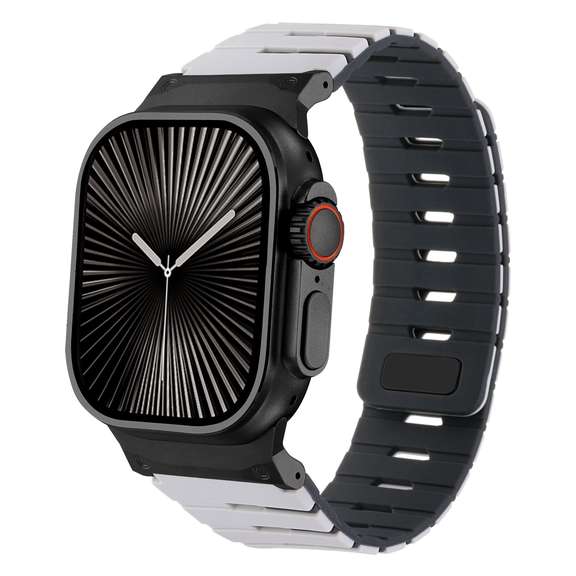 Piano Design Magnetic Silicone Band For Apple Watch
