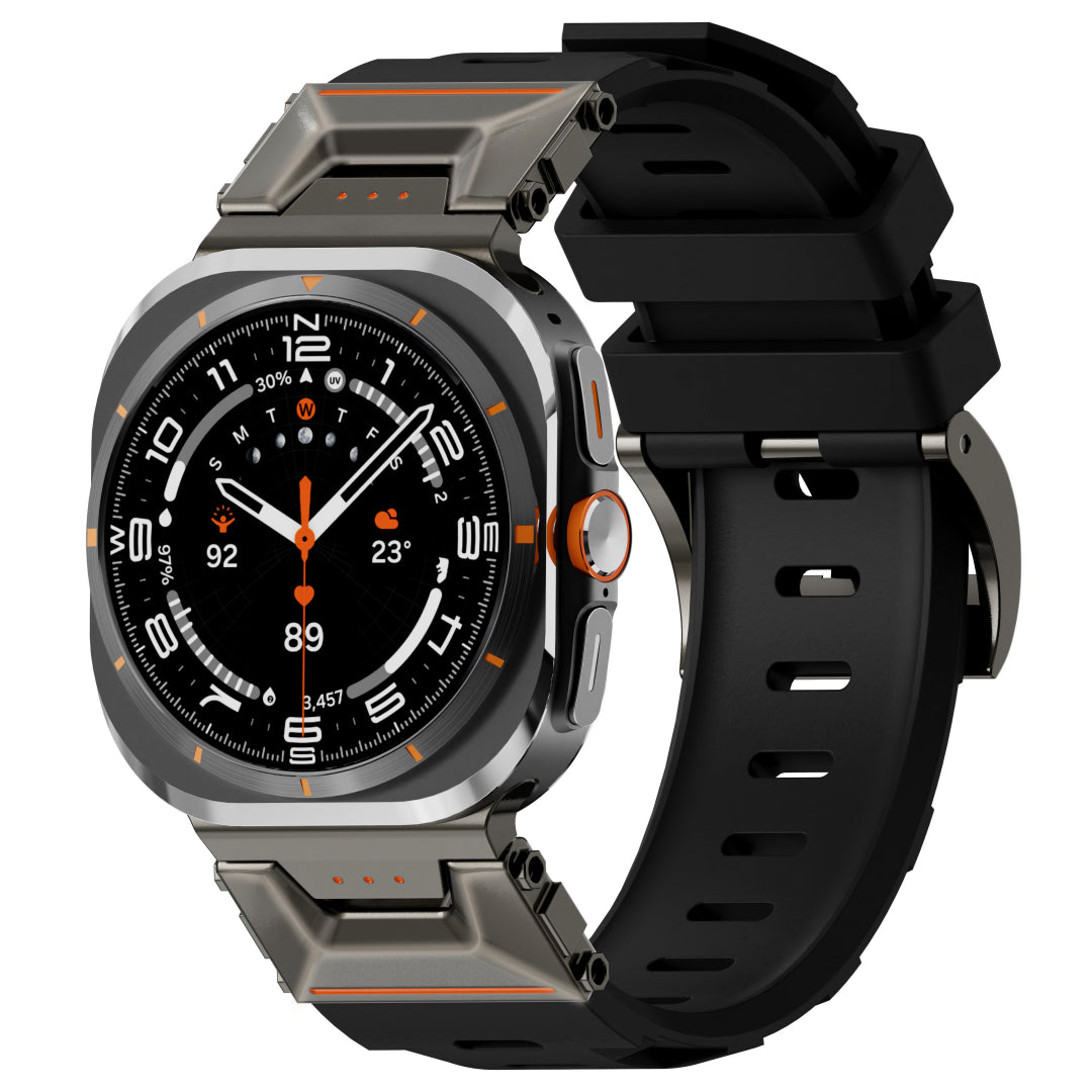 Mechanical Pioneer Silicone Band For Samsung Galaxy Watch Ultra
