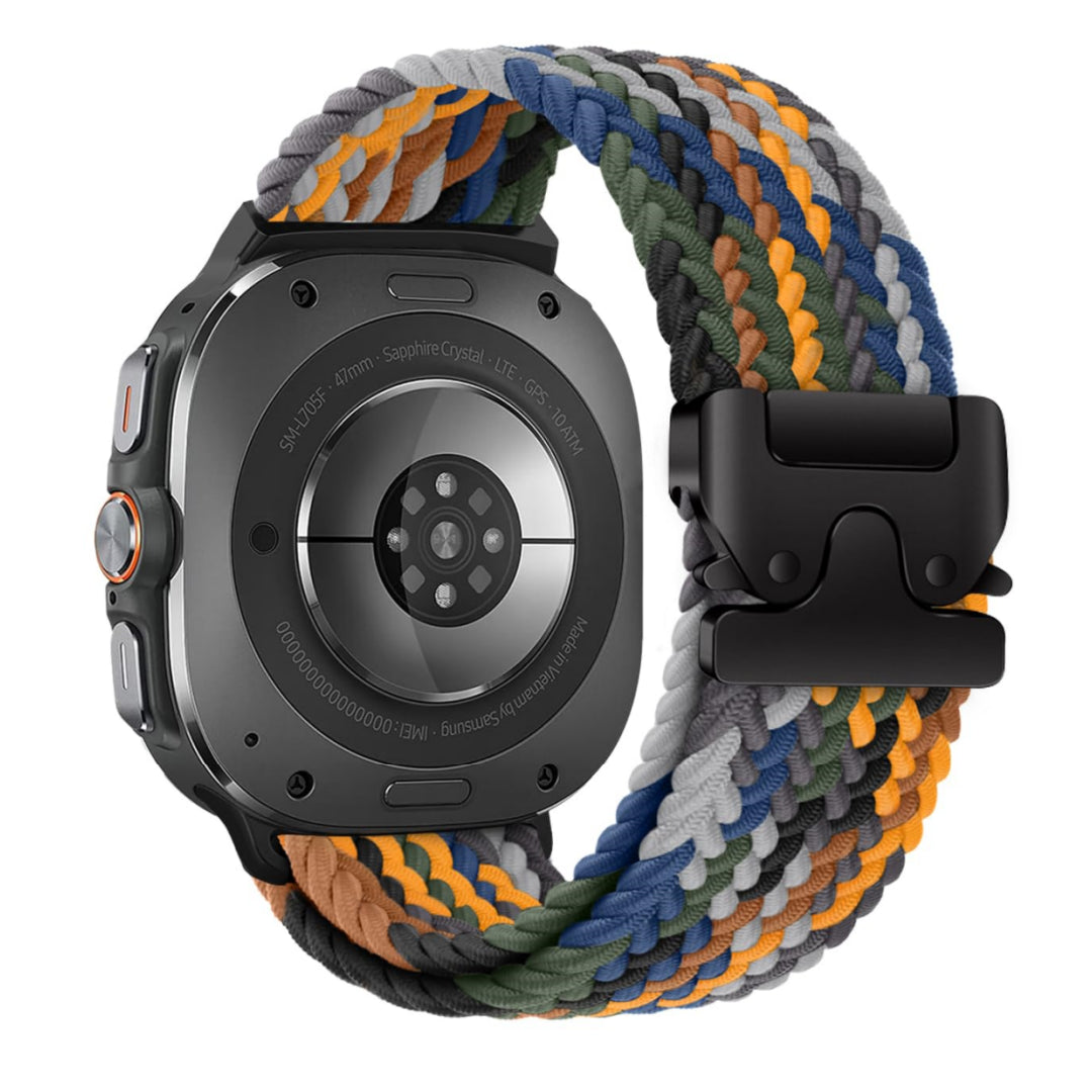 Geflochtenes Nylonarmband für Samsung Galaxy Watch Ultra