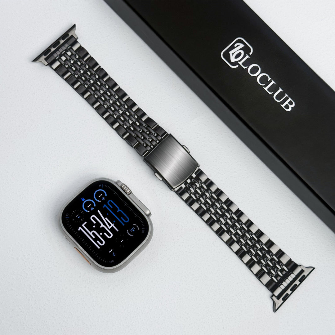 Classic Stainless Steel Band For Apple Watch