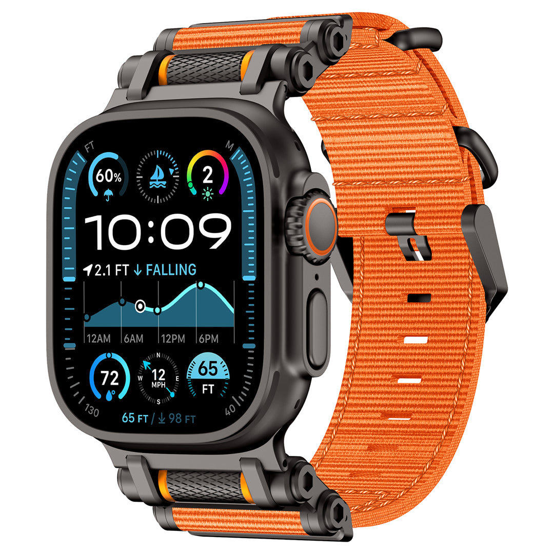 #Color_Black Adapter-Orange Band