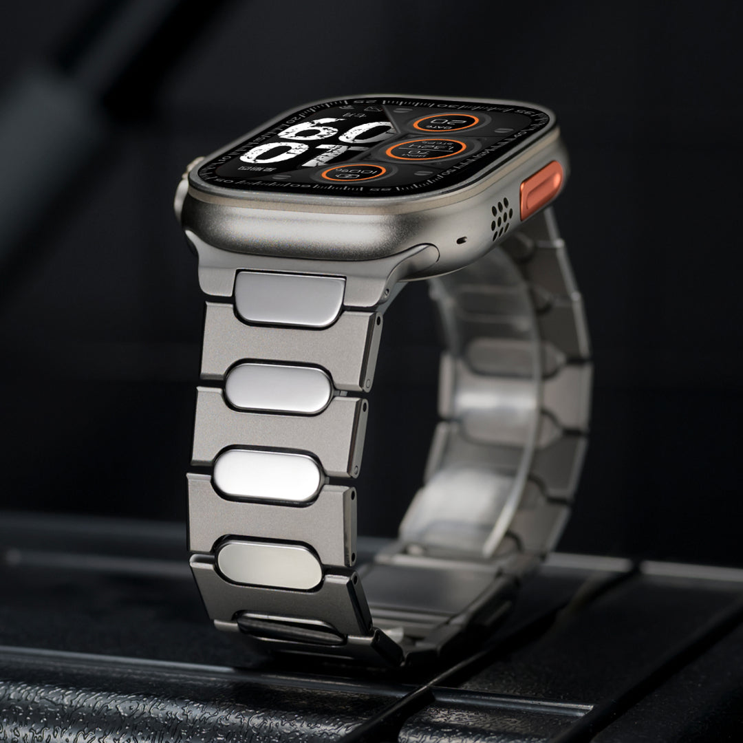 Titanium Magnetic Buckle Band For Apple Watch