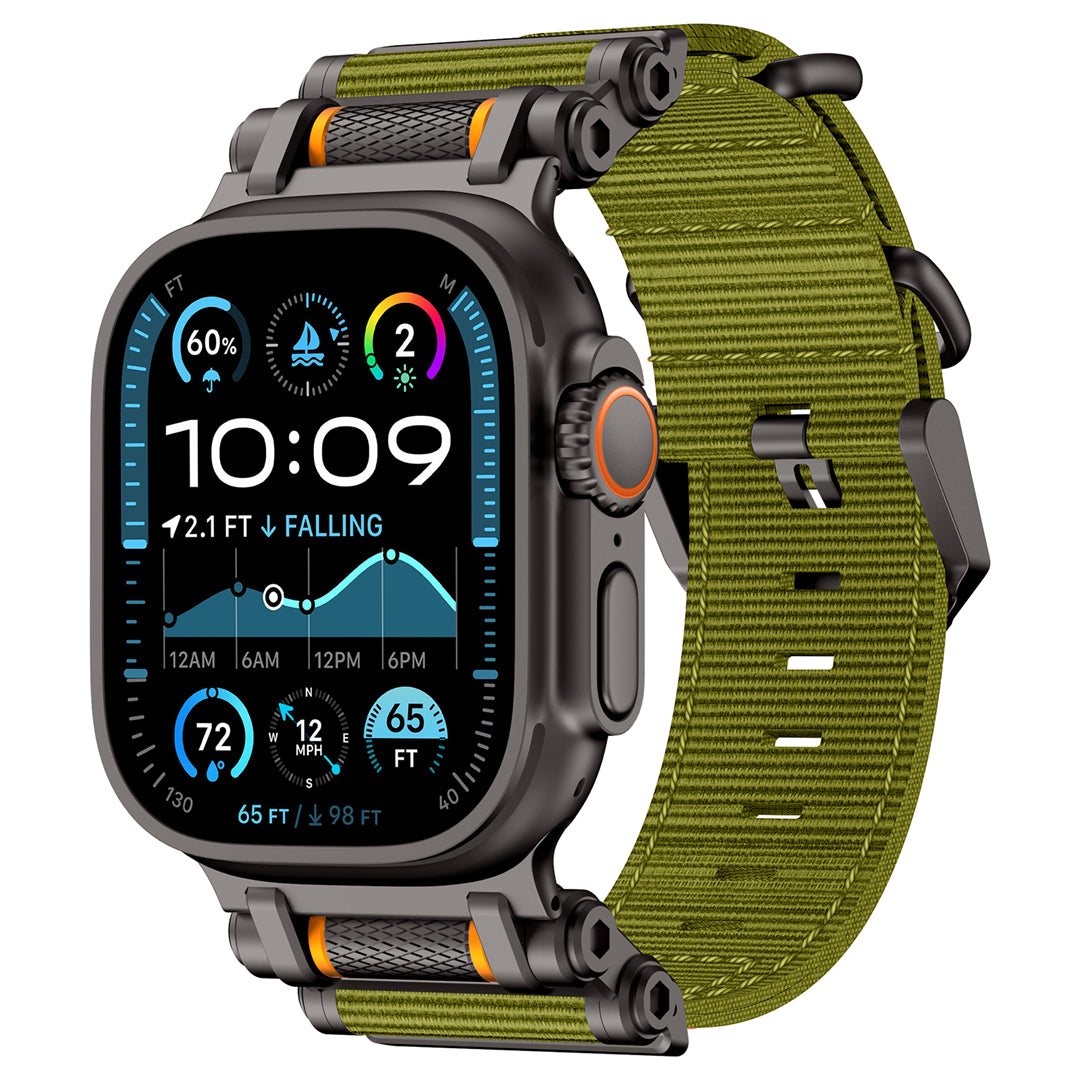 #Color_Black Adapter-Green Band