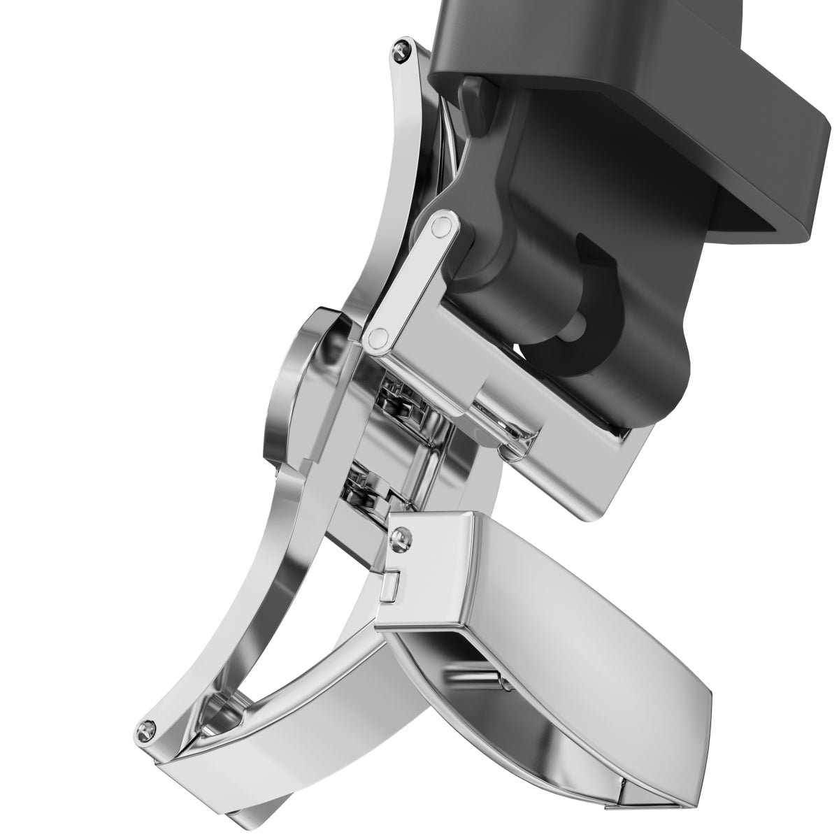 Luxuriöses AP-Silikonarmband mit Schmetterlingsschnalle für Apple Watch