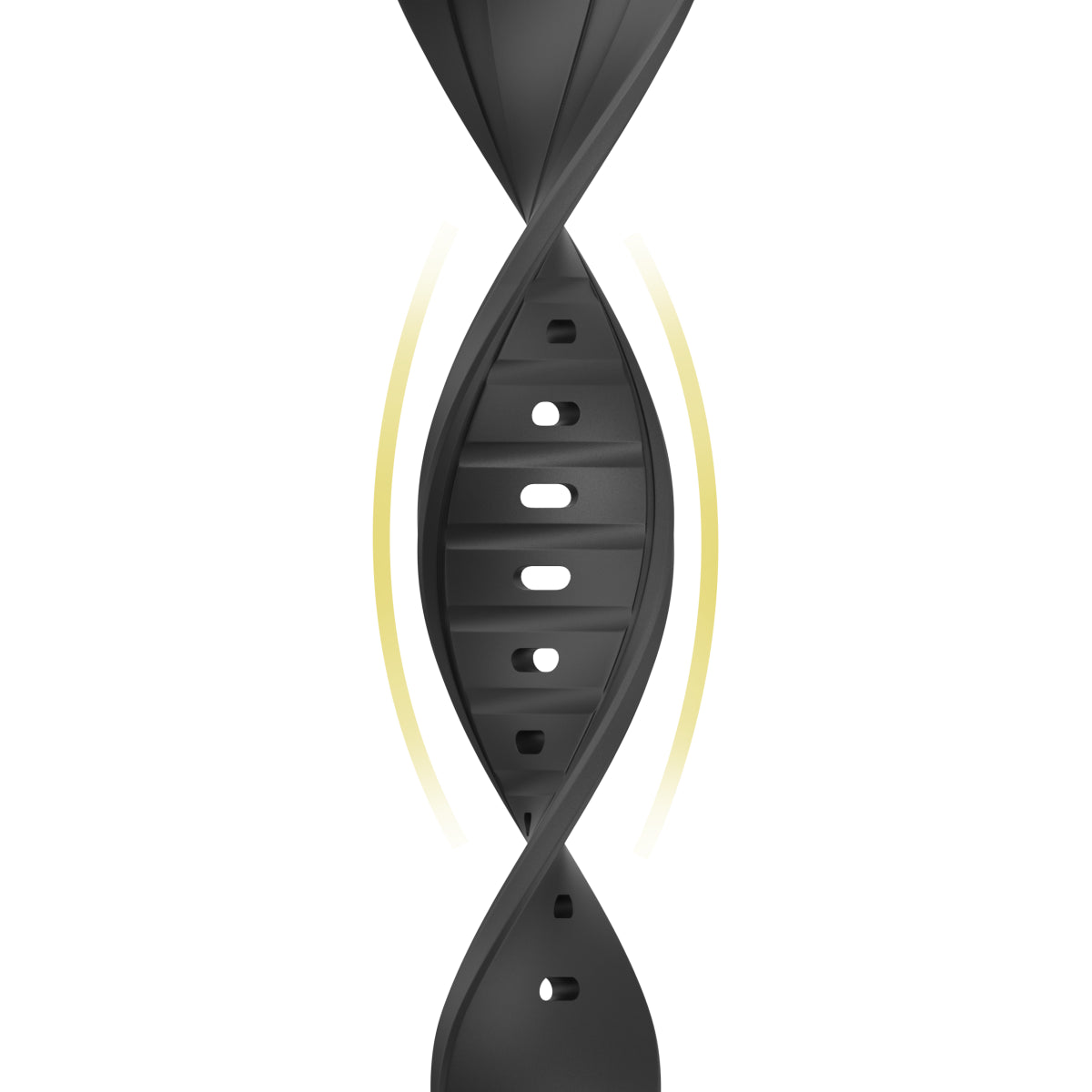 Luxuriöses AP-Silikonarmband mit Schmetterlingsschnalle für Apple Watch