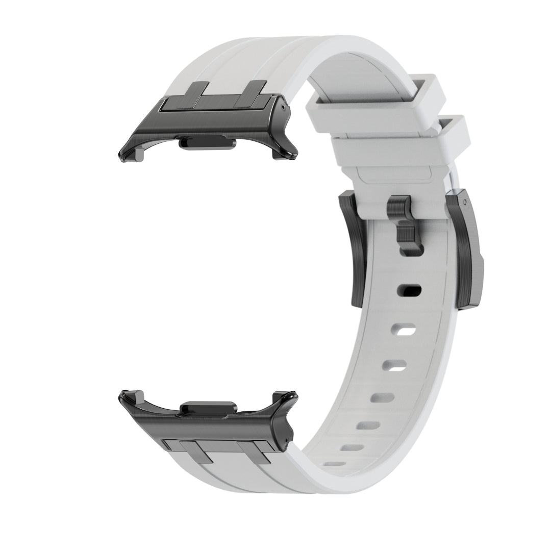 #Color_Black Adapter-White Band