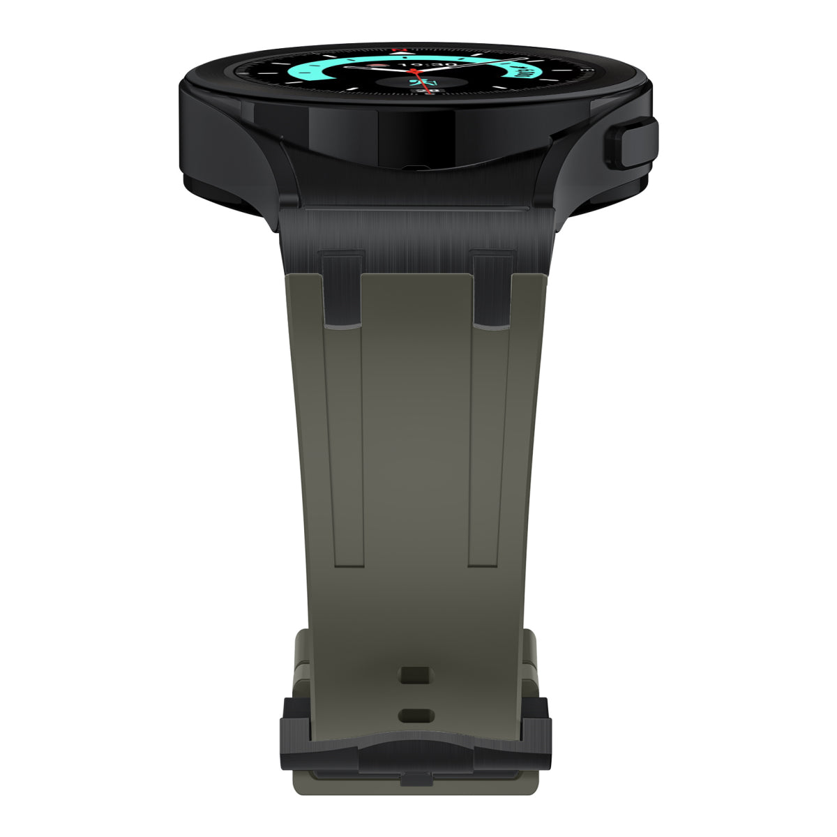 #Color_Black Adapter-Green Band