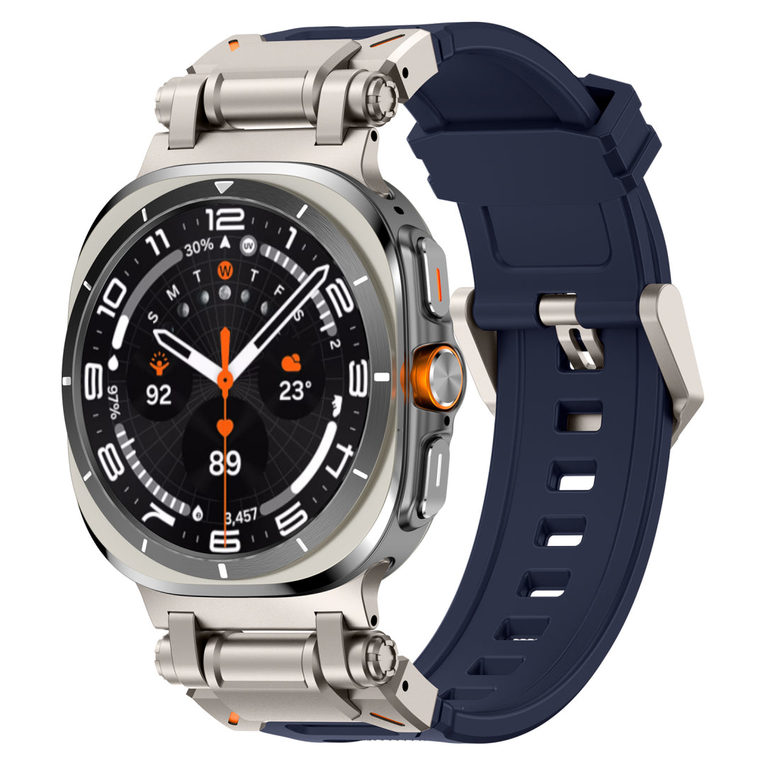 #Color_Titanium Adapter-Blue Band