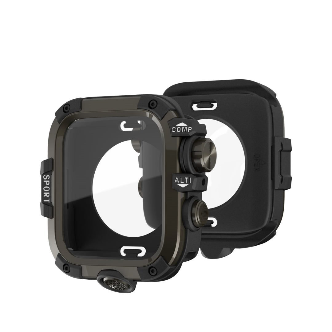 Rugged Case with Screen Protector For Apple Watch