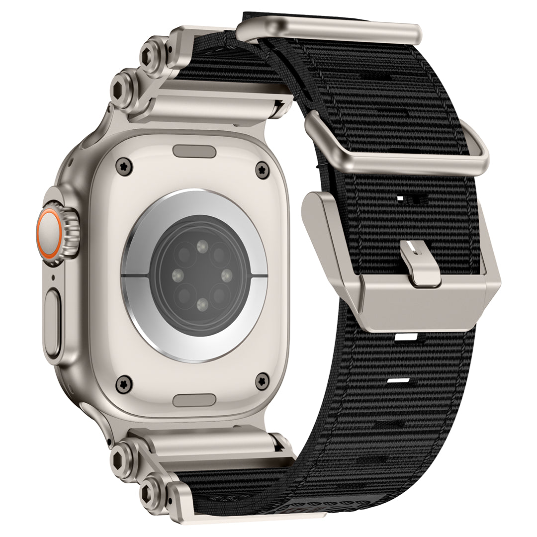 #Color_Titanium Adapter-Black Band