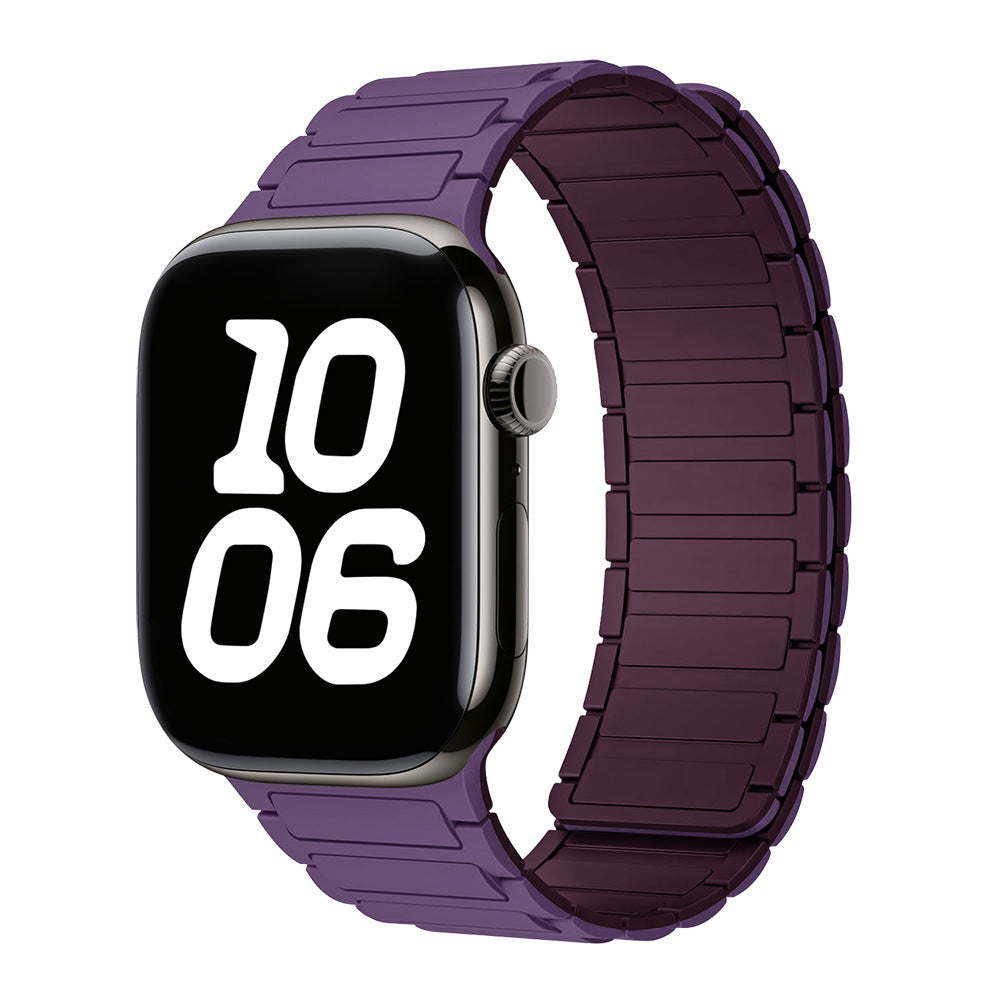 Correa de silicona magnética de liberación rápida para Apple Watch