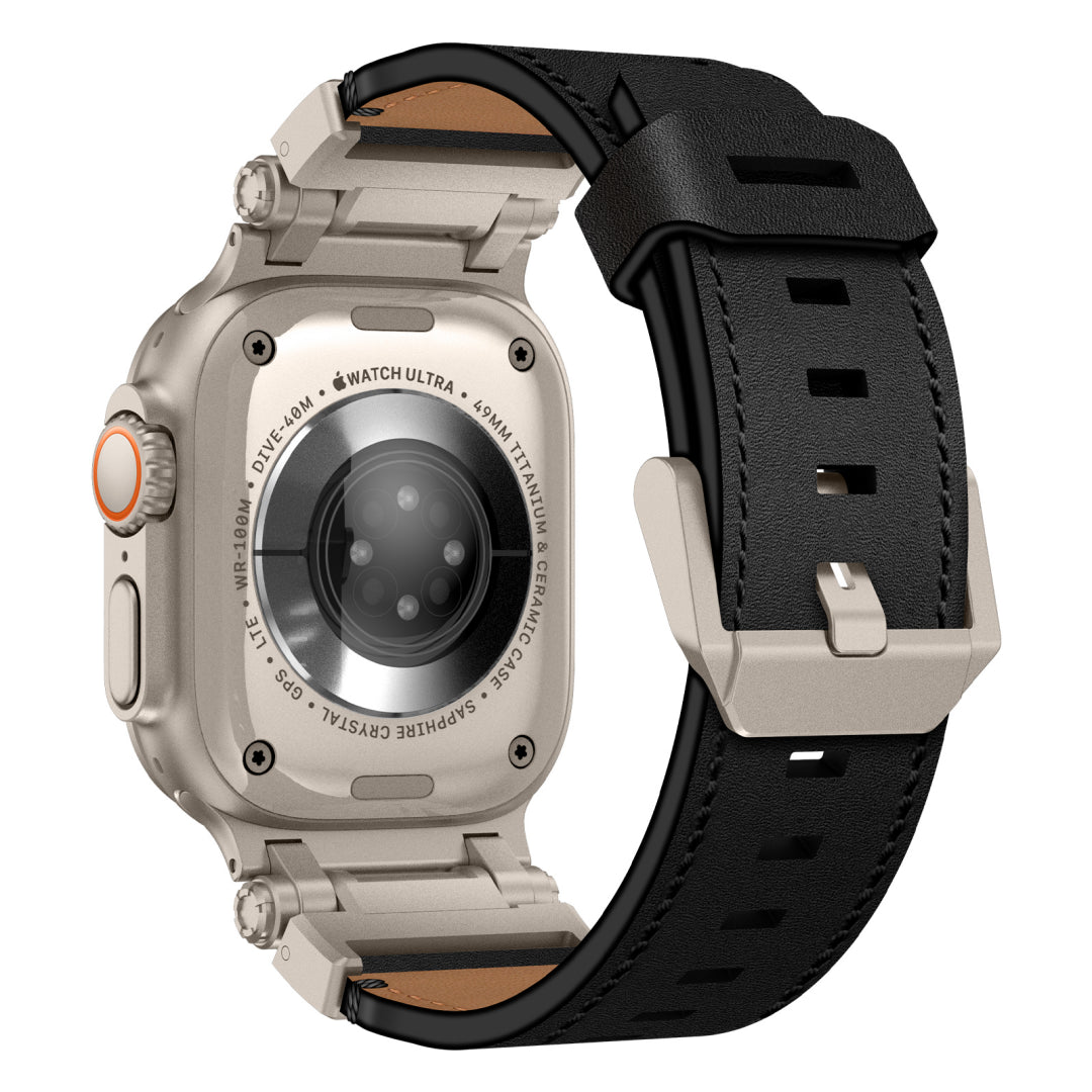 #Color_Titanium Adapter-Black Band