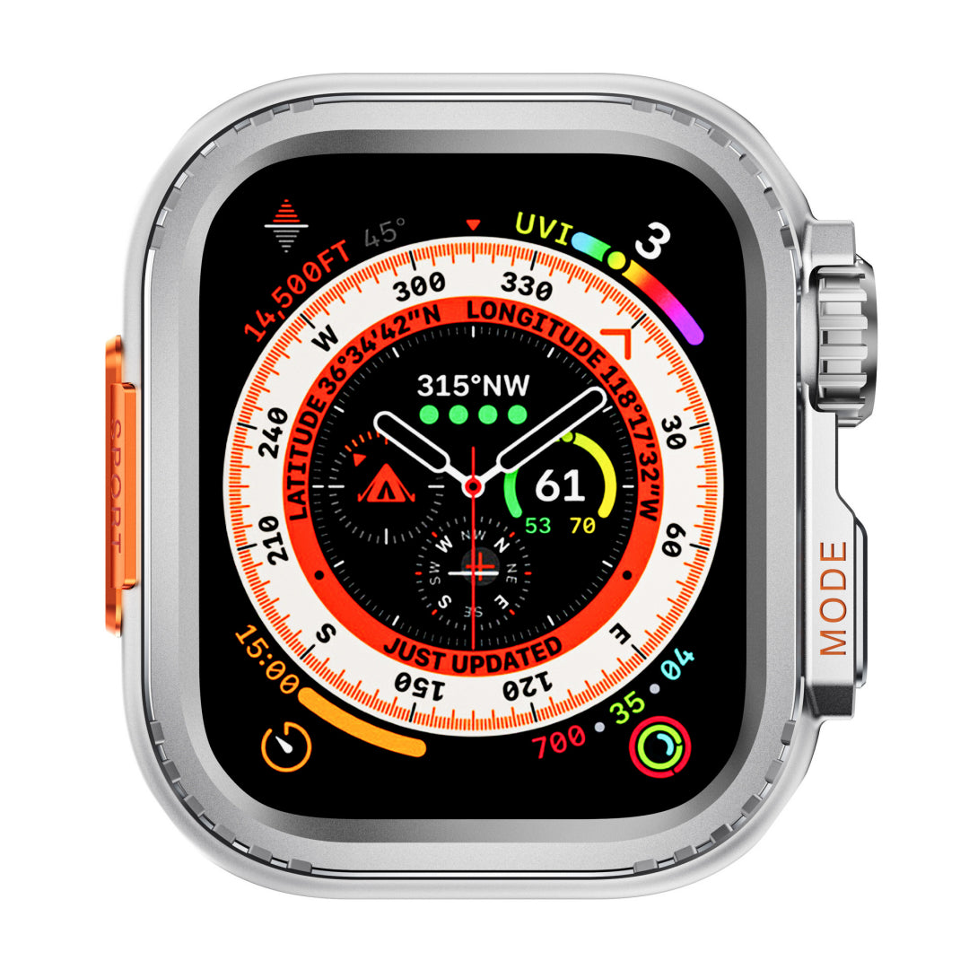 Robustes Gehäuse aus Aluminiumlegierung für die Apple Watch