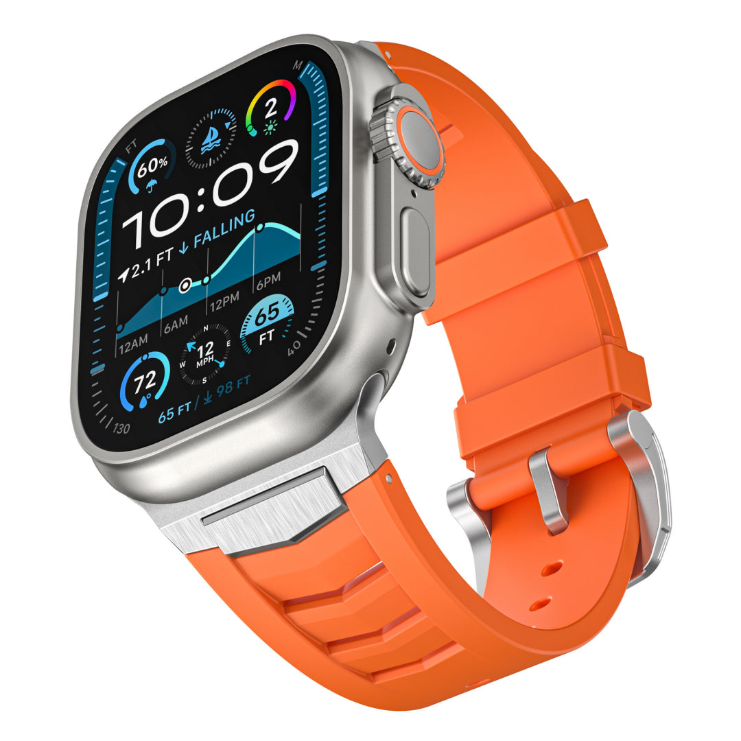 Mecha Design FKM-Armband für Apple Watch