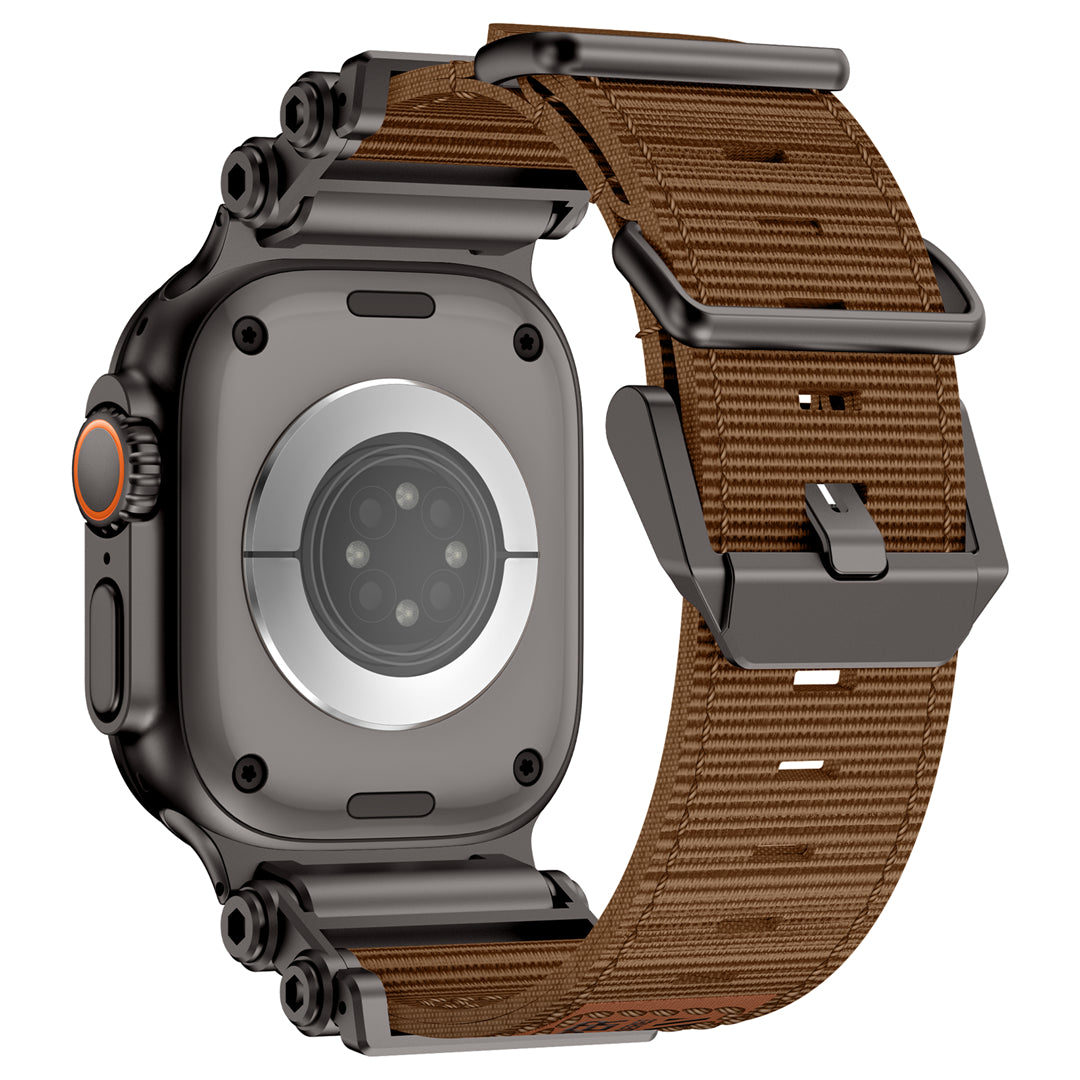#Color_Black Adapter-Brown Band