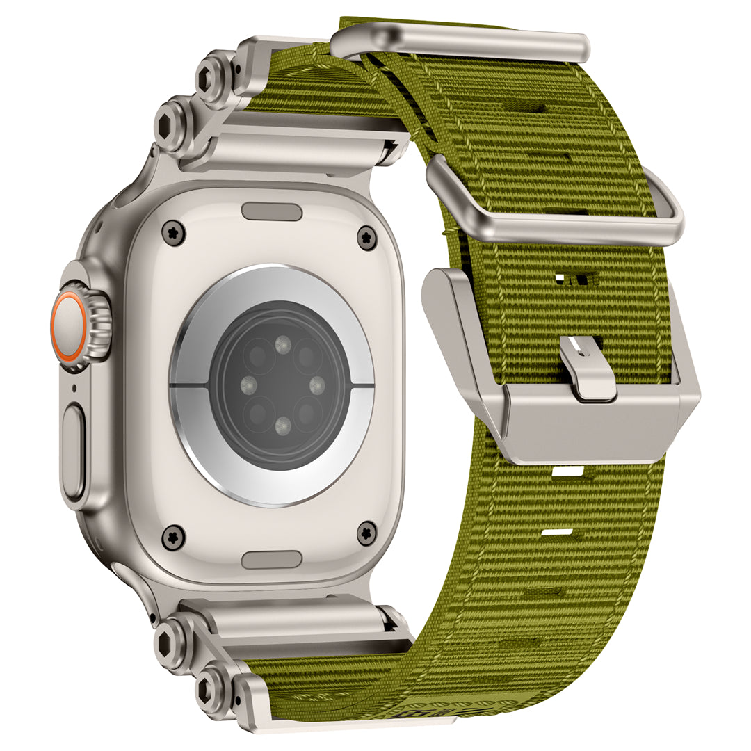 #Color_Titanium Adapter-Green Band