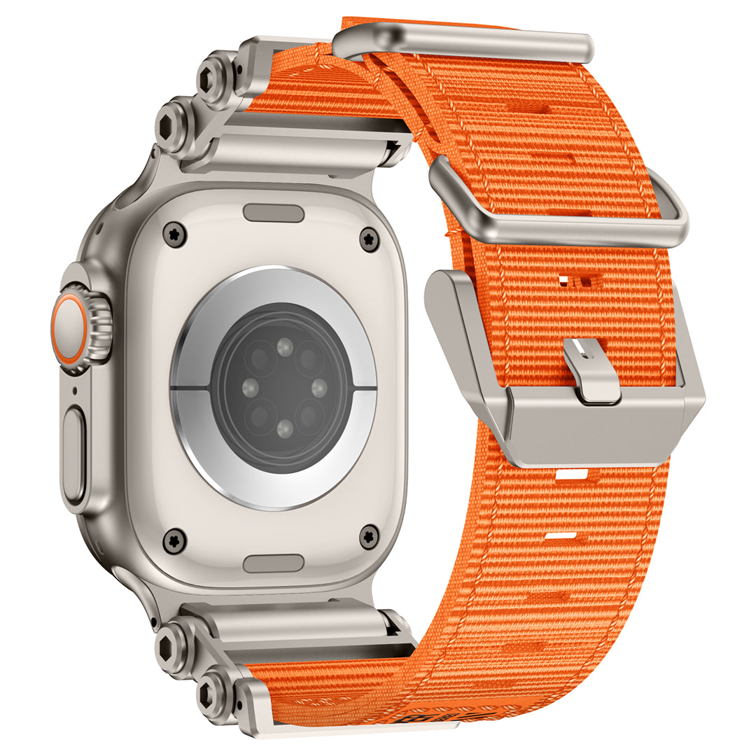 #Color_Titanium Adapter-Orange Band