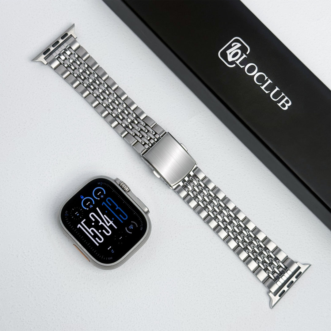 Classic Stainless Steel Band For Apple Watch