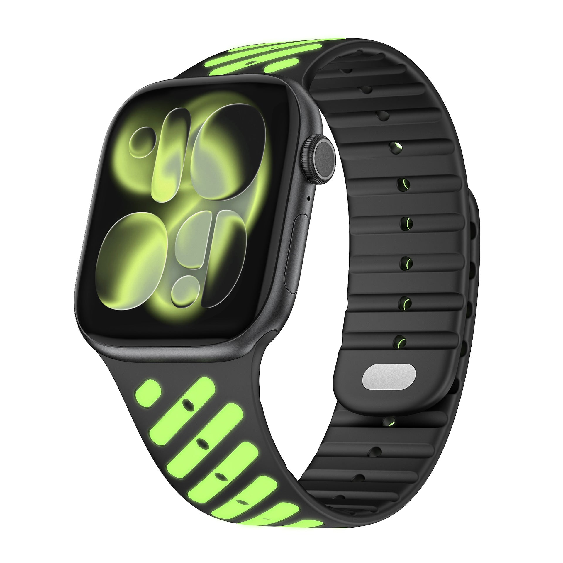 Twill Silicone Magnetic Band For Apple Watch