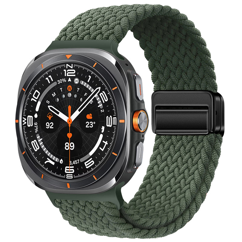 Magnetisches Nylonarmband für Samsung Galaxy Watch Ultra