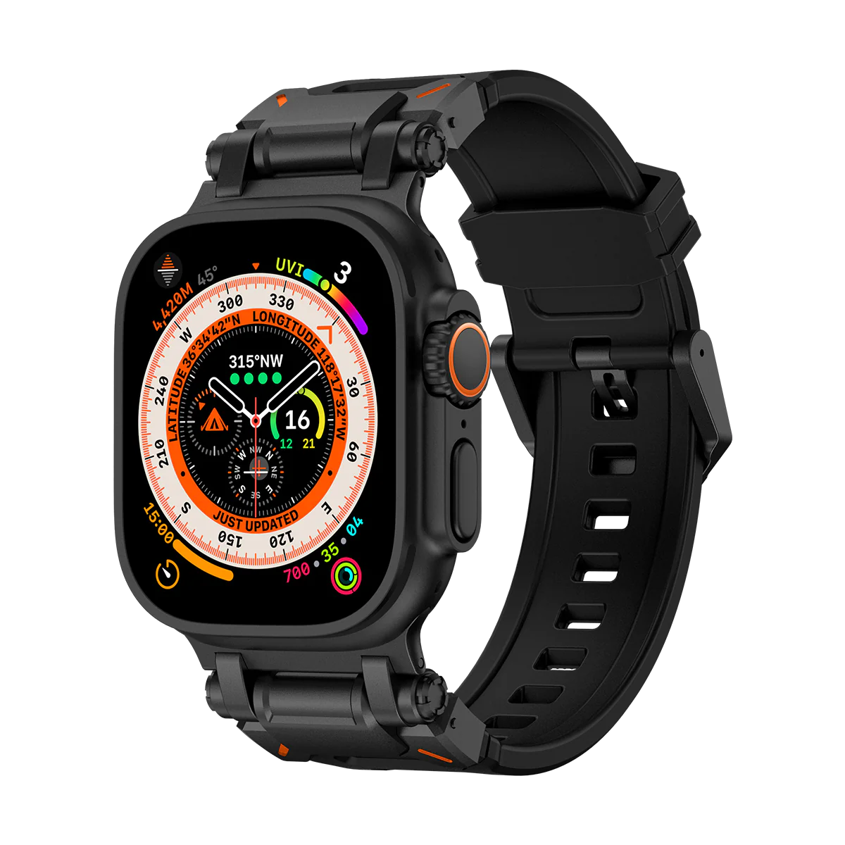 #Color_Black Adapter-Black Band