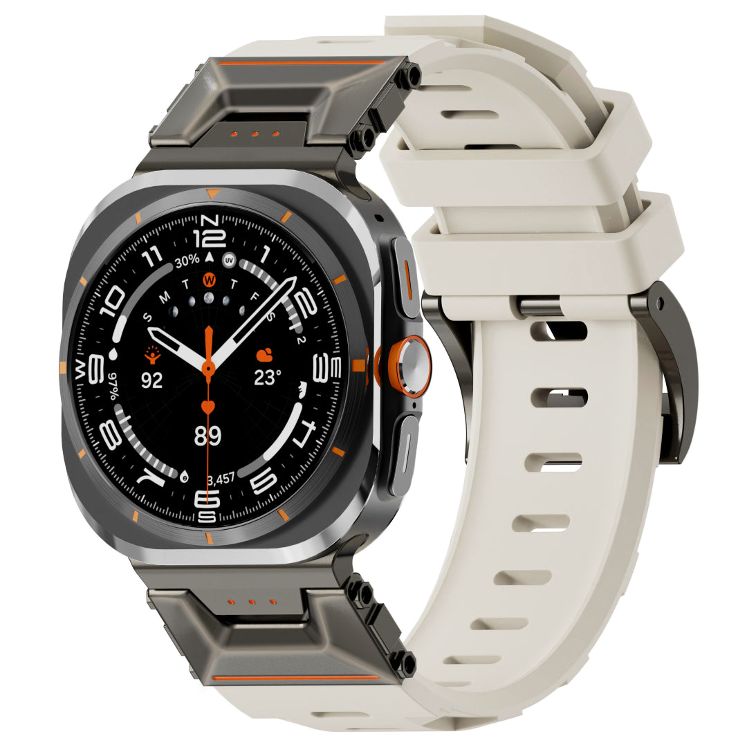 Mechanical Pioneer Silicone Band For Samsung Galaxy Watch Ultra