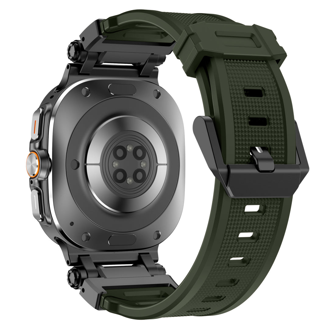 #Color_Black Adapter-Green Band