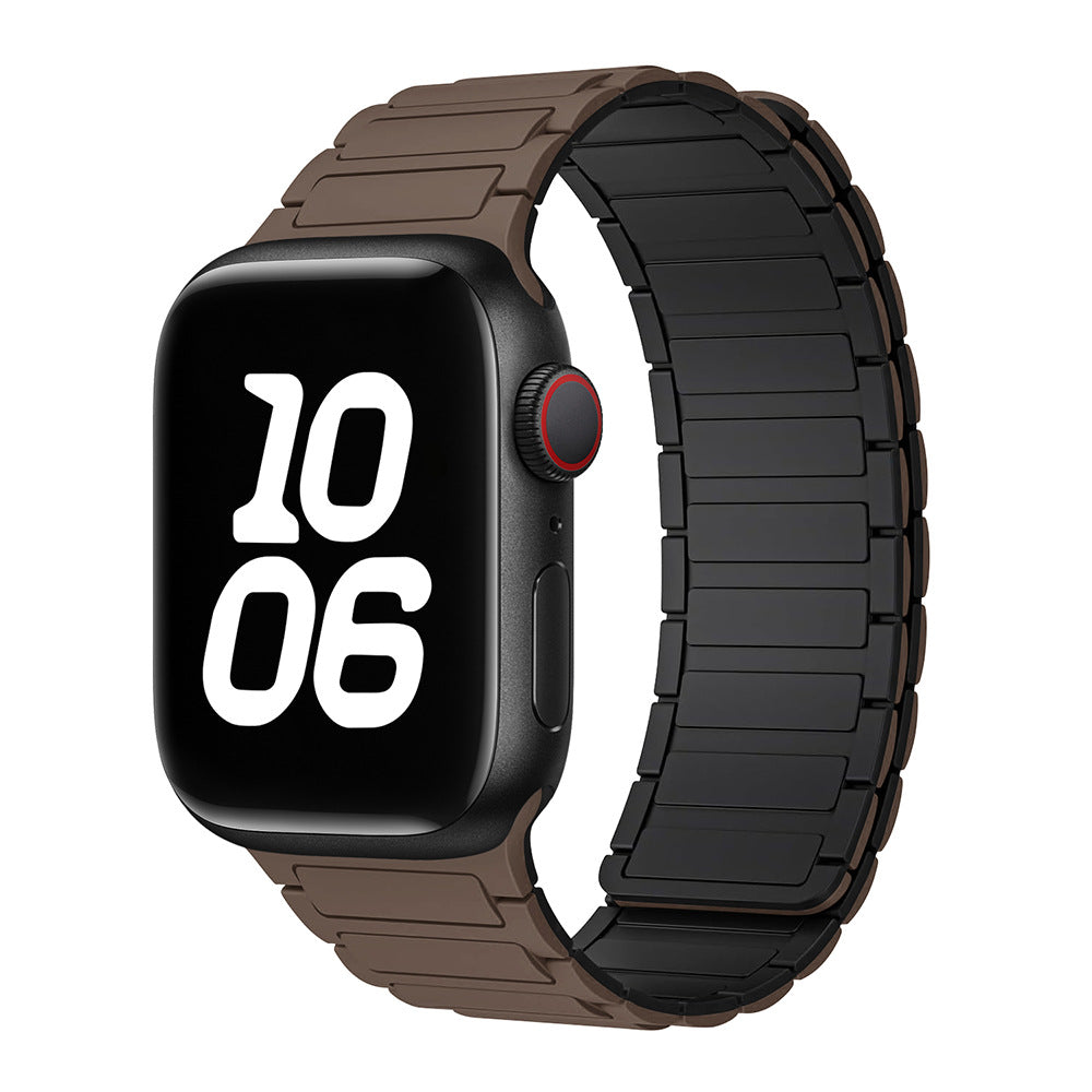Correa de silicona magnética de liberación rápida para Apple Watch