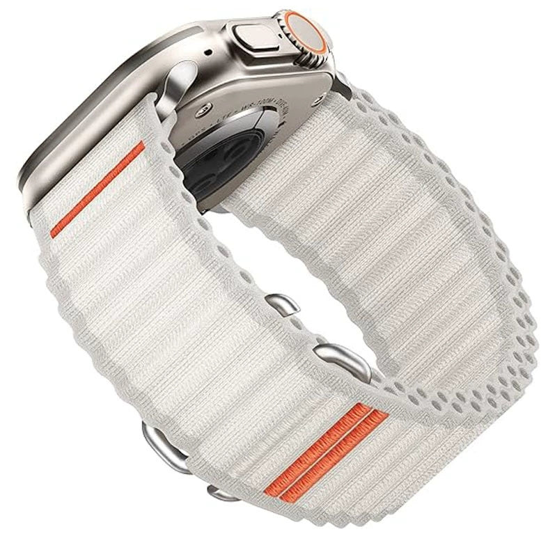 Correa tejida todoterreno ondulada para Apple Watch