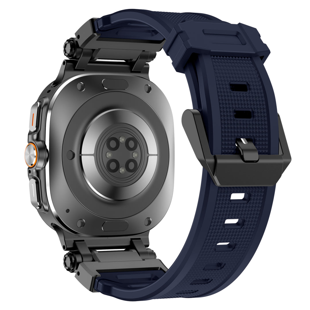 #Color_Black Adapter-Blue Band