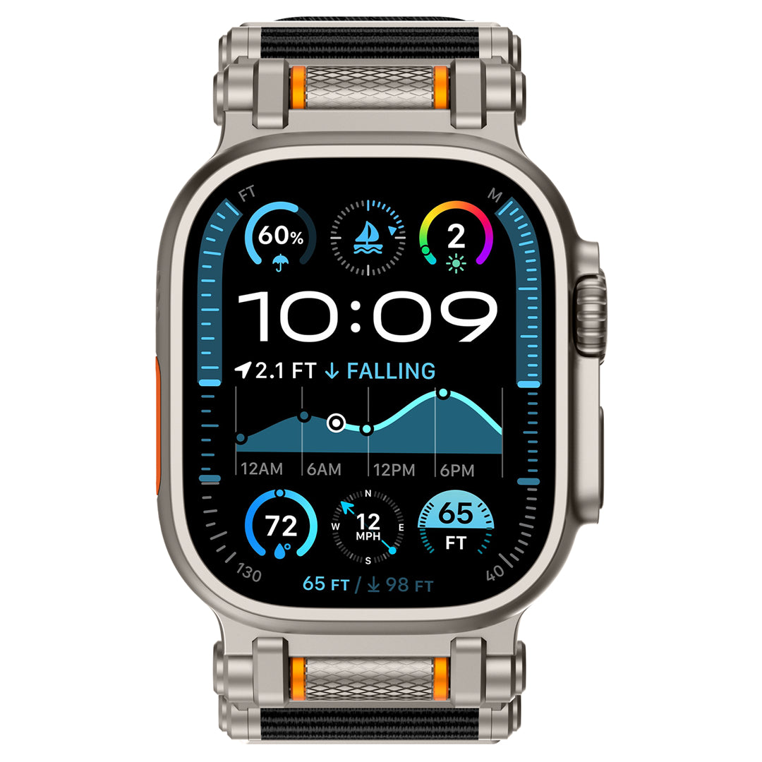 #Color_Titanium Adapter-Black Band